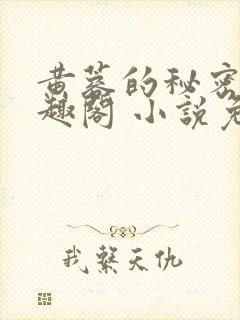 黄蓉的秘密 笔趣阁 小说免费阅读