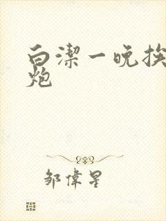 白洁一晚挨十二炮