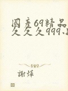 国产69精品久久久久999小说