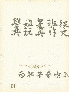 学姐是班级的公共玩具作文封面