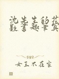 沈先生的花式调数书趣笔冥鸿封面