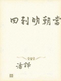 回到明朝当太子