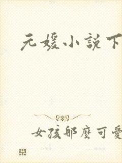 元媛小说下载封面