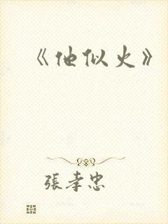 《他似火》封面