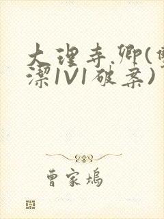 大理寺.卿(双洁1V1破案)