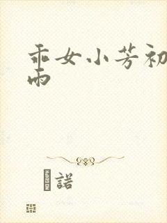 乖女小芳初尝云雨封面