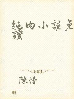 纯肉小说免费阅读封面