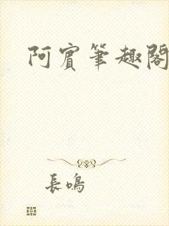 阿宾笔趣阁封面