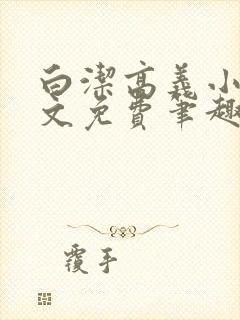 白洁高义小说全文免费笔趣阁在线阅读