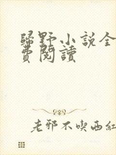 归野小说全文免费阅读封面