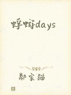 蜉蝣days