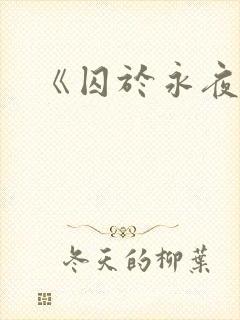 《囚于永夜》封面
