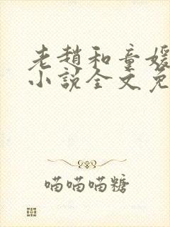 老赵和童媛媛的小说全文免费阅读