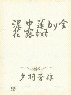 泥中莲by金银花露txt