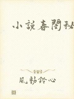 小说春闺秘史封面