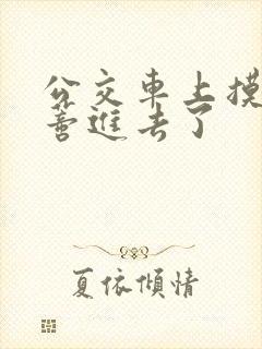 公交车上摸到花蒂进去了