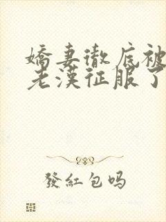 娇妻彻底被门卫老汉征服了封面