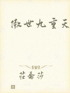 傲世九重天小说