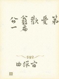 公翁欢爱第三十一篇