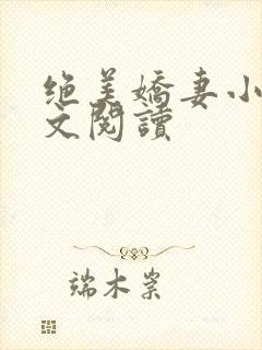 绝美娇妻小说全文阅读