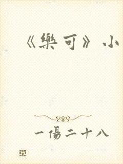 《乐可》小说