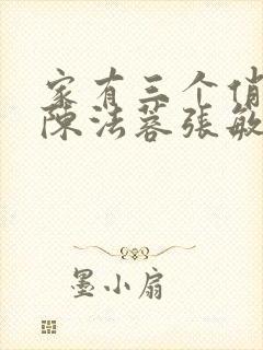 家有三个俏媳妇陈法蓉张敏