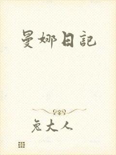 曼娜日记封面