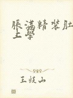 胀满精装肚子去上学封面