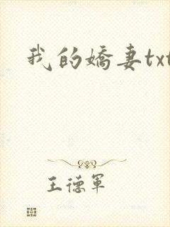 我的娇妻txt