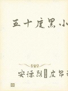 五十度黑小说封面