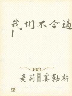 我们不合适1V1封面