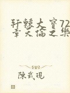 轩辕大宝720章天伦之乐封面