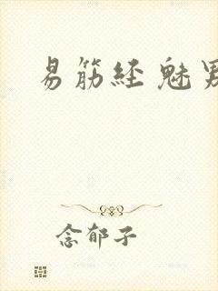 易筋经 魅男封面