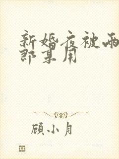 新婚夜被两个伴郎享用