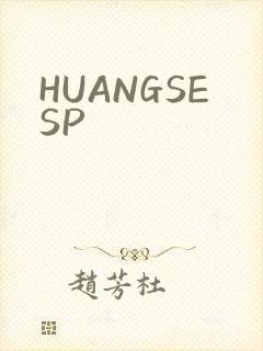 HUANGSESP封面