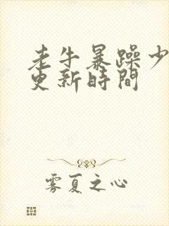 老牛暴躁少女的更新时间封面