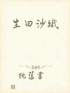 生田沙织封面