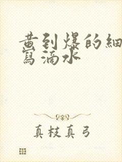 黄到爆的细节描写滴水