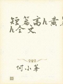 短篇高h黄暴辣h全文