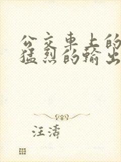 公交车上的诗请猛烈的输出阅读