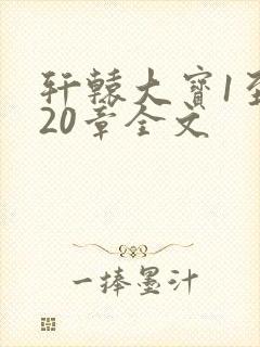 轩辕大宝1至720章全文