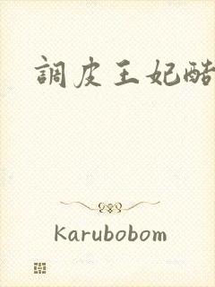 调皮王妃酷王爷封面