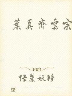 叶真齐云宗免费