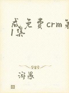 成免费crm第1集封面