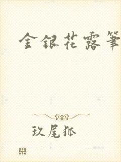 金银花露笔趣阁封面