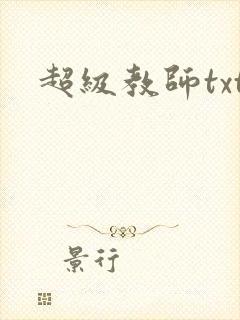 超级教师txt