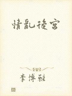 情乱后宫封面