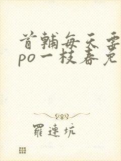 首辅每天要不够po一枝春免费阅读