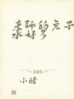 老师的兔子好软水好多