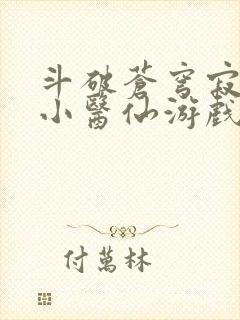 斗破苍穹寂寞的小医仙游戏世界